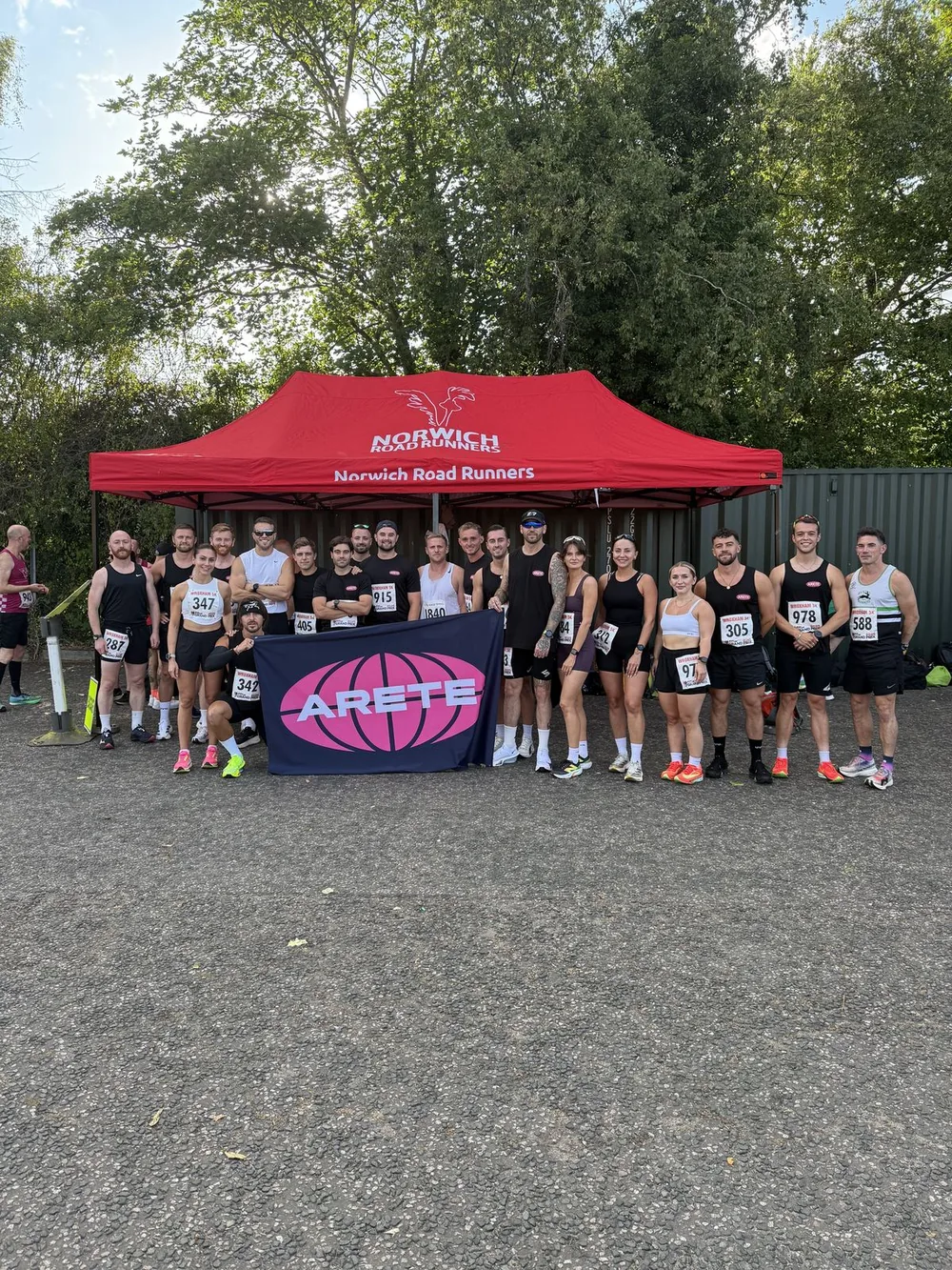 Arete group run